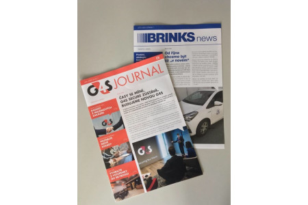 Další vydání G4S Journalu je tu, světlo světa spatřil i zcela nový časopis BRINKS news