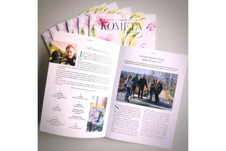 Připravili jsme nové vydání magazínu KOMETA pro spolek META