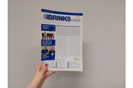 Vydali jsme novoroční vydání časopisu BRINKS news