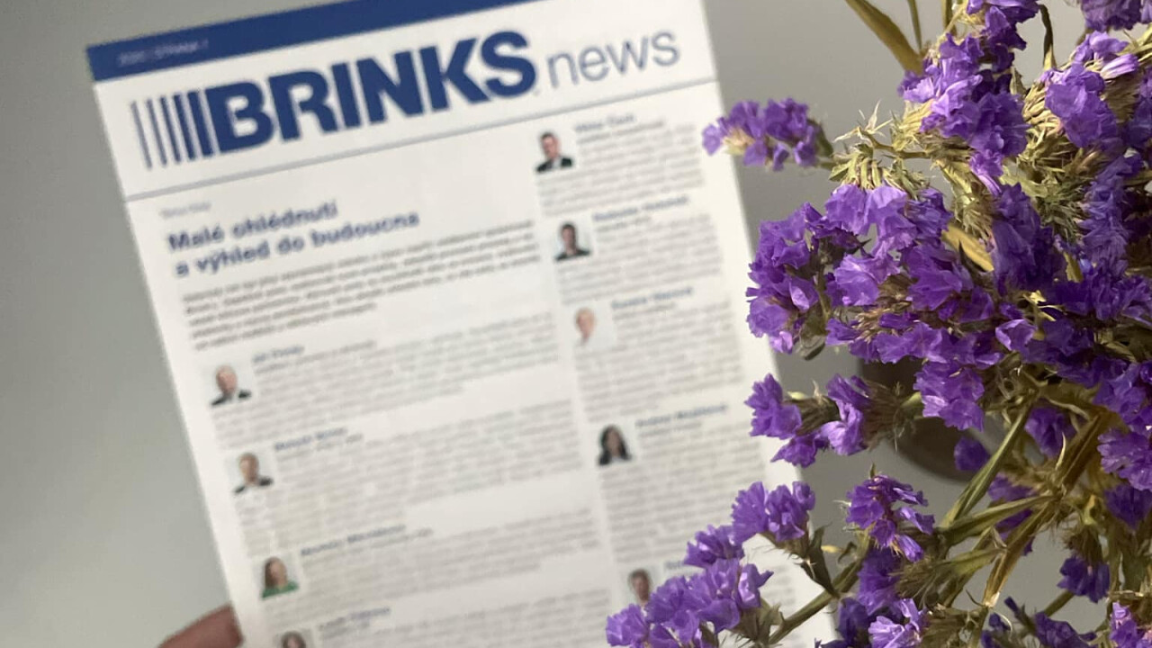 Nové vydání BRINKS news právě vyšlo!