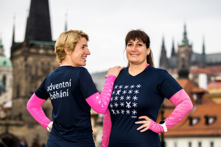 Běžci v adventním čase podporují handicapované děti, letos vyzývají ke spolupráci i firmy
