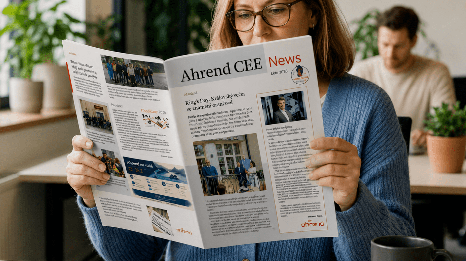 Připravili jsme další vydání interního magazínu Ahrend CEE News