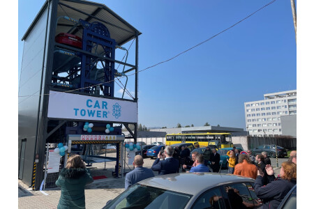První parkovací věž Car Tower je v provozu ve Frýdku-Místku