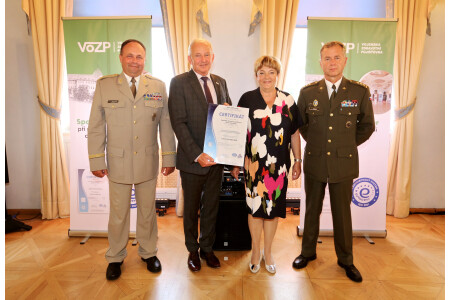 VoZP převzala certifikát kvality ISO 9001