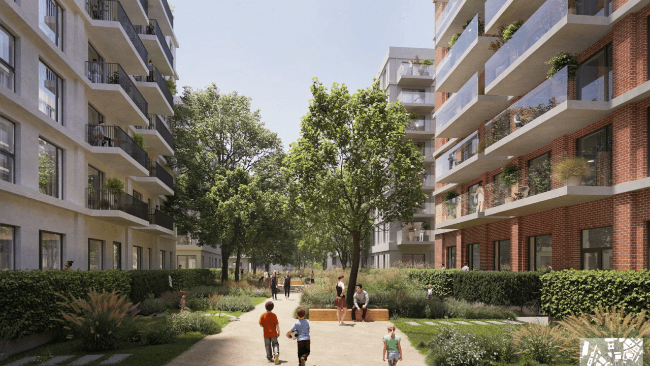 Moderní čtvrť pro sousedský život. Architekti rozpracovali plán žofinky