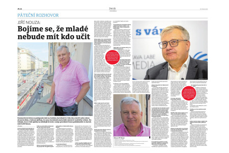 Rozhovor s prezidentem Svazu podnikatelů ve stavebnictví v Deníku