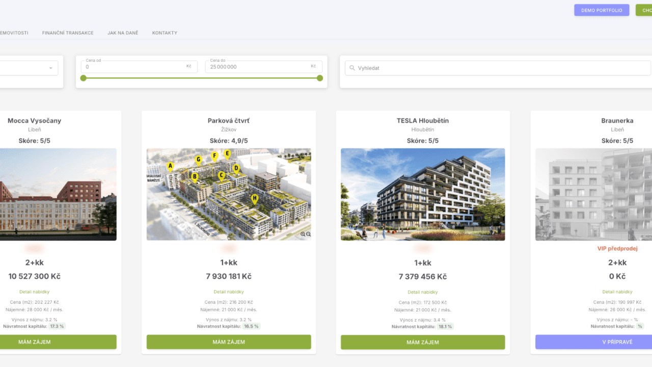 FLETshop: Nová one-stop platforma pro nákup investičních bytů