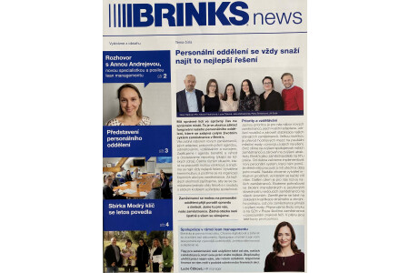 V jarním vydání BRINKS news jsme představili HR oddělení