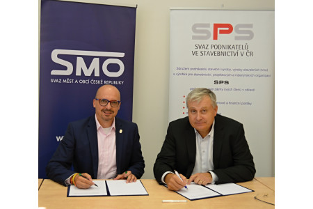 Svaz měst a obcí ČR a Svaz podnikatelů ve stavebnictví budou spolupracovat na podpoře bytové výstavby nebo investic do stavebnictví