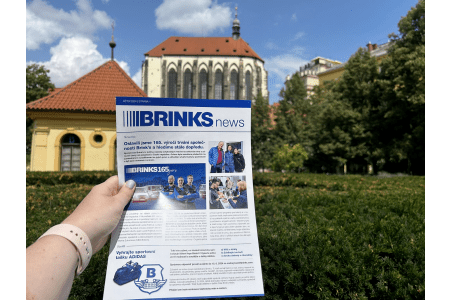 Z letního vydání Brink's se již raduje klient