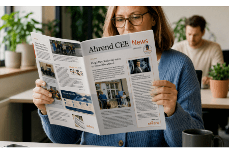 Připravili jsme další vydání interního magazínu Ahrend CEE News